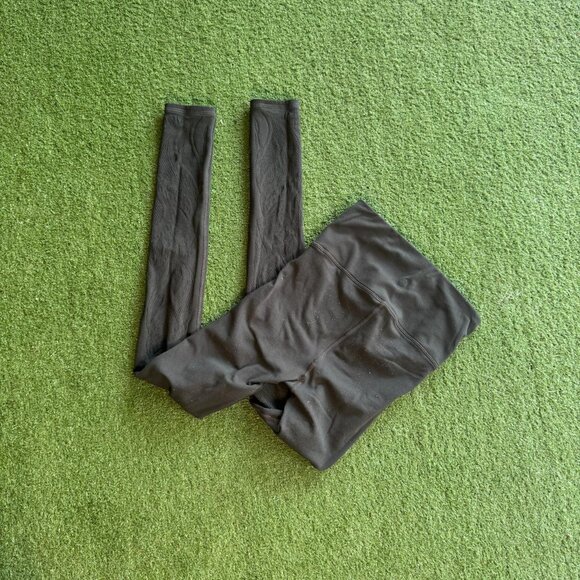 Sculptural Olive Leggings1 - Picture 3 of 5